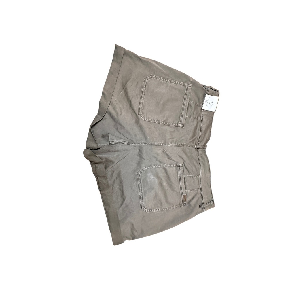 White House Black Market Pret-A-Play Mid-Rise 4.5" Shorts Sergeant Green Size 12 - Picture 4 of 8